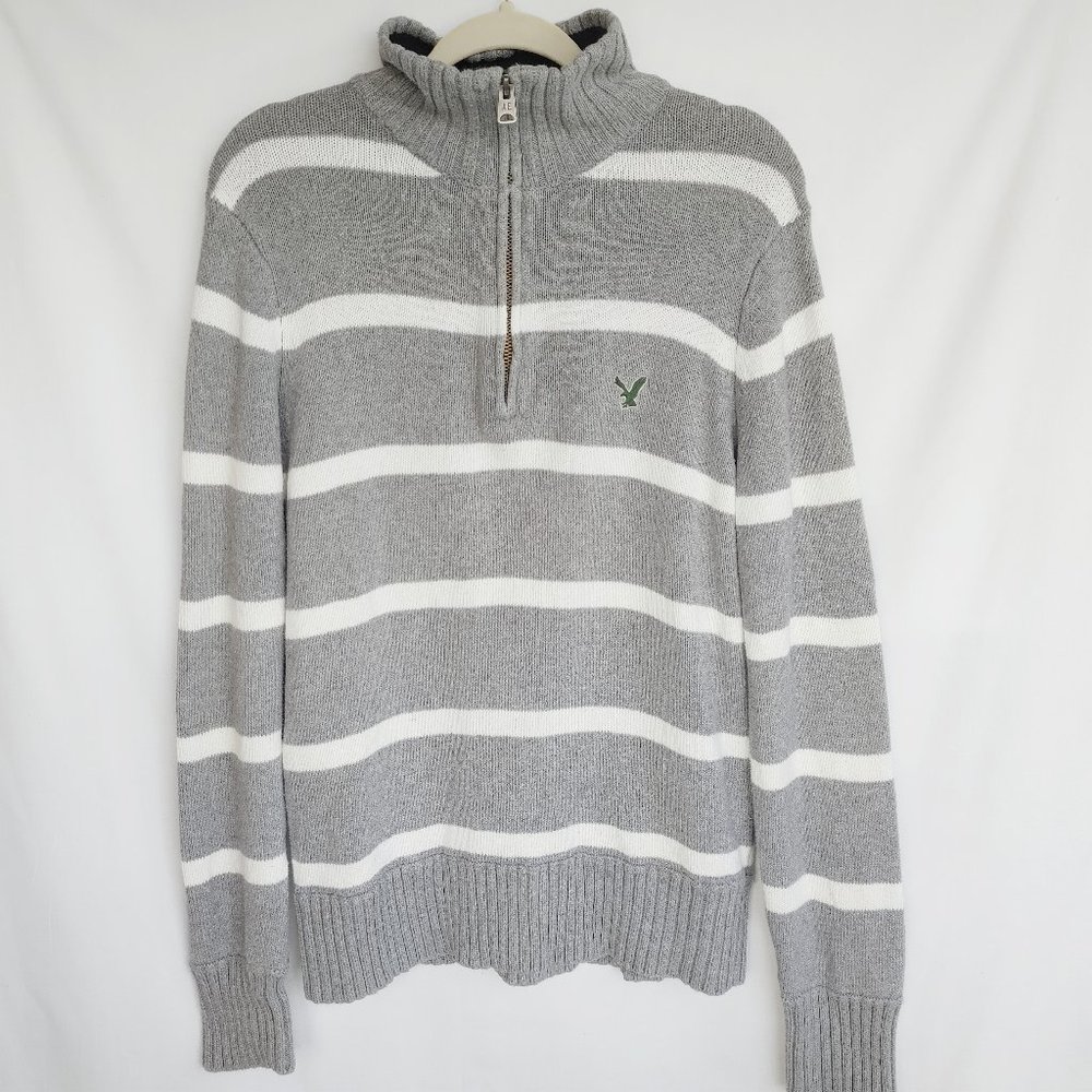 AMERICAN EAGLE Men's Half Zip Sweater